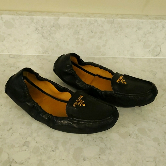 Prada Shoes - Ladies black Prada Driving Loafers 36 1/2